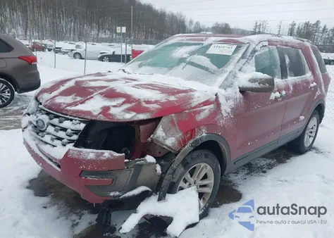 2017 Ford Explorer from USA, damaged, VIN 1FM5K8B84HGC30141